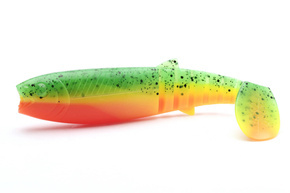 GUMA SAVAGE GEAR CANNIBAL SHAD - FIRECRACKER