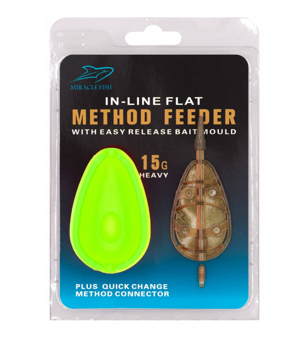 ZESTAW HEAVY METHOD FEEDER MIRACLE FISH SET 1x20g
