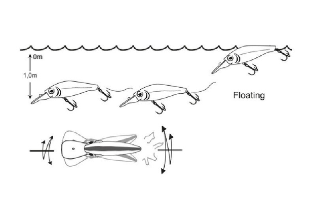 WOBLER CORMORAN COR F4 - HOT KILLER 5,5cm