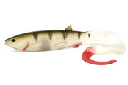 GUMA QUANTUM YOLO CURLY SHAD 26cm/64g - REAL-TOUCH PERCH