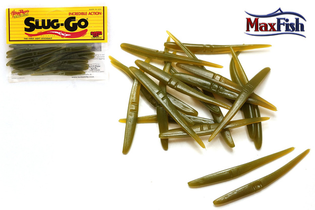 LCSG3123 - LUNKER CITY GUMA SLUG-GO 3" GREEN MILK -20szt