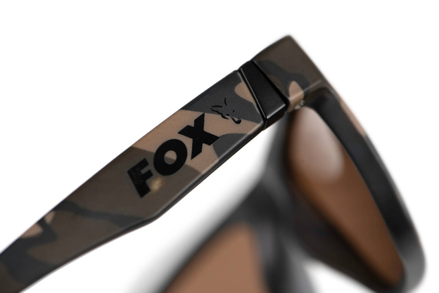 OKULARY POLARYZACYJNE FOX AVIUS CAMO BLACK- BROWN LENS