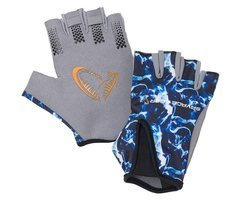 764 - SAVAGE GEAR RĘKAWICZKI BEZ PALCÓW MARINE