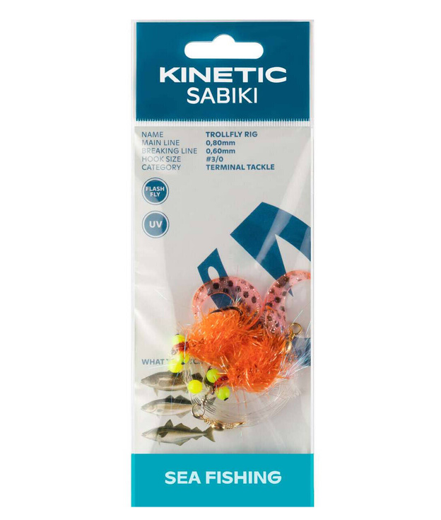 PRZYWIESZKA MORSKA KINETIC SABIKI TROLLFLY 3/0