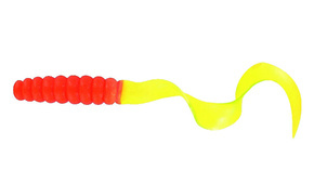 DEGA BIG LONG HEAVY TWISTER 20cm - JAPAN-RED/YELLOW
