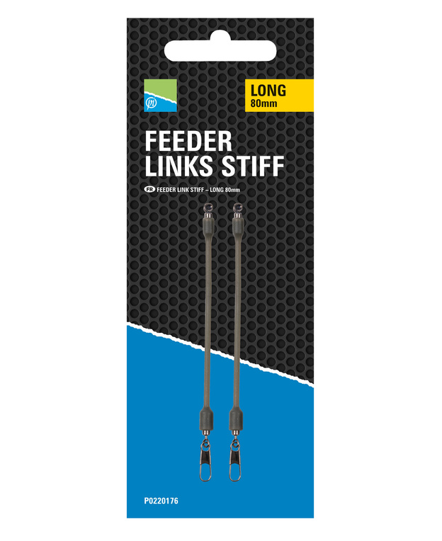 ŁĄCZNIK DO KOSZYCZKA PRESTON FEEDER LINKS STIFF LONG 80mm