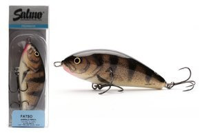 WOBLER SALMO FATSO SINKING 10cm - EMERALD PERCH