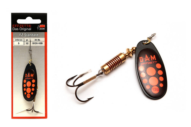 OBROTÓWKA DAM EFFZETT STANDARD - BLACK RED