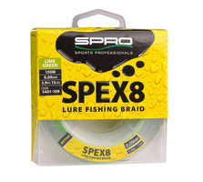 5401 - SPRO PLECIONKA SPEX8 BRAID LIME GREEN 150m