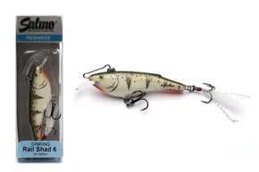 WOBLER SALMO RAIL SHAD S - ICE PERCH 6cm