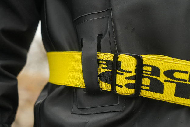 SPODNIOBUTY PVC BLACK CAT BOOTED WADERS