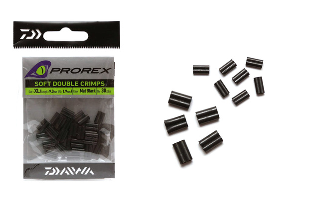 PODWÓJNE TULEJE ZACISKOWE DAIWA PROREX 1,9mm/30szt