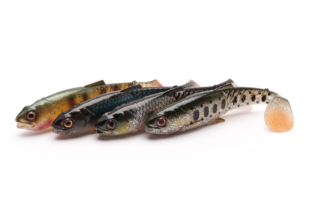 GUMA SAVAGE GEAR CRAFT CANNIBAL CLEAR WATER MIX 6,5cm
