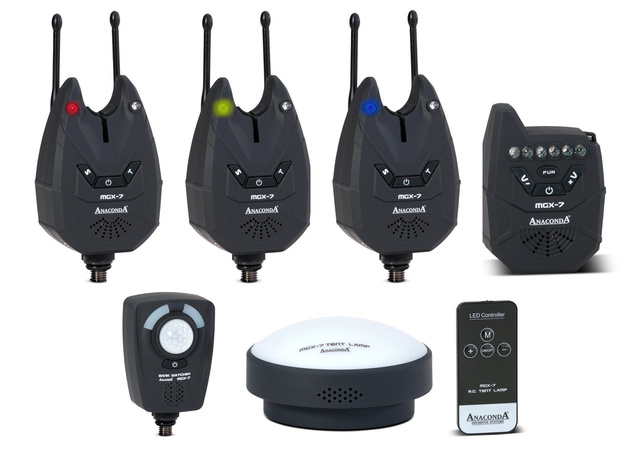 ZESTAW SYGNALIZATORÓW ANACONDA NIGHTHAWK MGX-7 PROFI 3+1