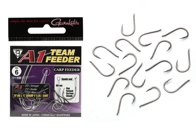 HAKI GAMAKATSU A1 TEAM FEEDER CARP FEEDER 15szt