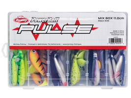 ZESTAW GUM BERKLEY PULSE SHAD MIX COLORS 11cm/30szt
