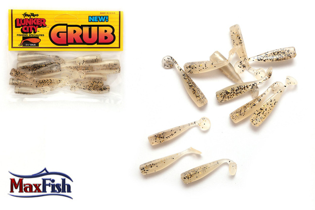 LCGR25/47 - LUNKER CITY GUMA GRUB 2,5" POND SHINER -15szt
