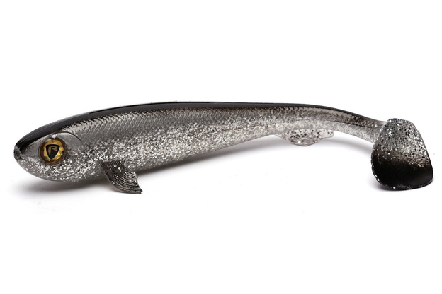 NSC043 - FOX RAGE GUMA SUPER SLICK SHAD 23cm - BLEAK UV