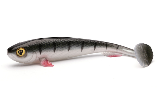 GUMA FOX RAGE SUPER SLICK SHAD 18cm - YOUNG PERCH UV