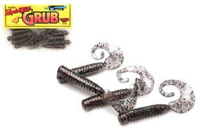 LCHG51 - LUNKER CITY GUMA  HYDROTAIL GRUB BULL BREAM 4"/10szt