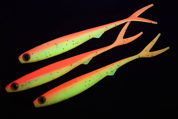 GUMA FOX RAGE SLICK FINESSE - ORANGE CHARTREUSE UV