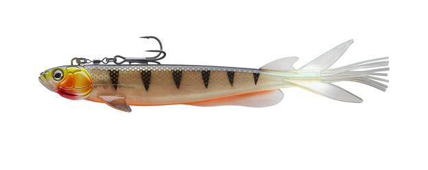 GUMA DAIWA PROREX V-MARLEY PELAGIC SHAD 21cm - NATURAL PERCH UV