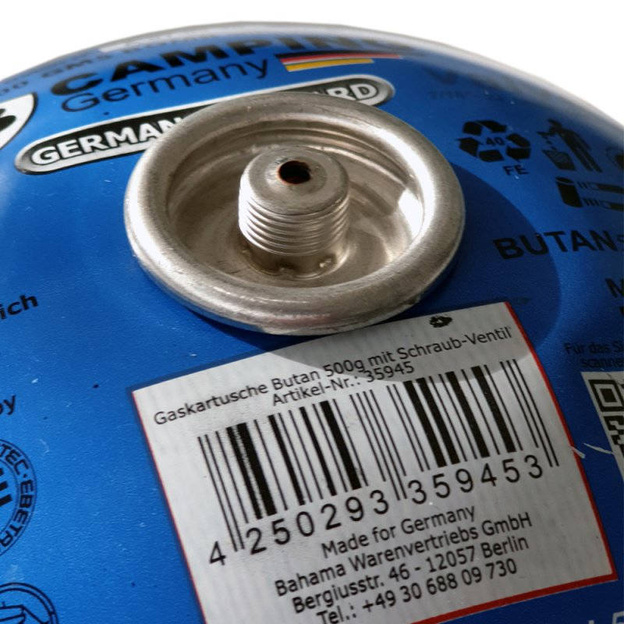 GAZ DO KUCHENEK CAMPING GERMANY 500g