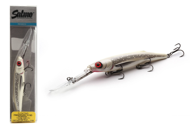 WOBLER SALMO FREEDIVER F SD 12cm - ICE BREAKER