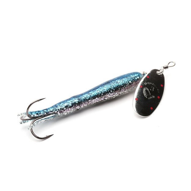 OBROTÓWKA SAVAGE GEAR FLYING EEL SPINNER - SILVER DOCTOR