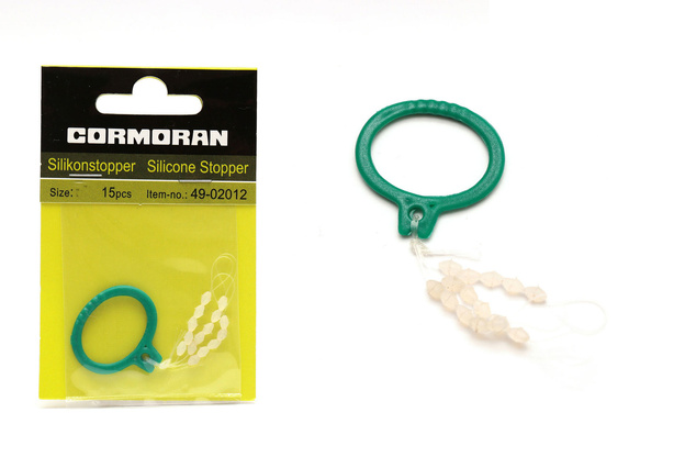 ZESTAW STOPERÓW SILIKONOWYCH CORMORAN - 15szt/S