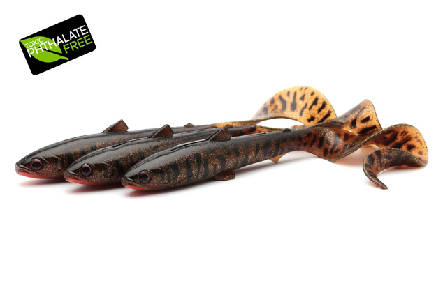 GUMA WESTIN BULLTEEZ CURLTAIL - MOTOROIL BURBOT UV