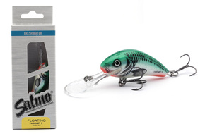 UNIKATOWY WOBLER SALMO HORNET FLOATING 5,0cm - GREEN SKY