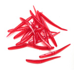 GUMA LUNKER CITY SLUG-GO 3" CLEAR RED -20szt