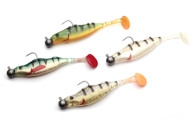 ZESTAW GUM BERKLEY PULSE REALISTIC PERCH 11cm/4szt