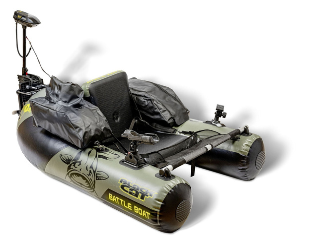 PŁYWADEŁKO BLACK CAT BATTLE BOAT Z SILNIKIEM