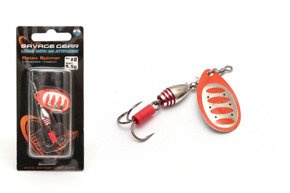 421 - SAVAGE GEAR OBROTÓWKA ROTEX - FLUO ORANGE SILVER