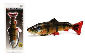 6936 - SAVAGE GEAR GUMA 4D PULSETAIL TROUT - PERCH