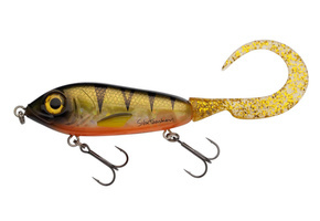 JERK ABU GARCIA SVARTZONKER McMy TAIL 20cm - YELLOWFIN PERCH
