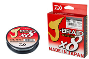 PLECIONKA DAIWA J-BRAID GRAND X8 LIGHT GREY 135m