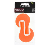 OGONKI WESTIN SWIM TAIL CURLTAIL 9cm - FLUO ORANGE