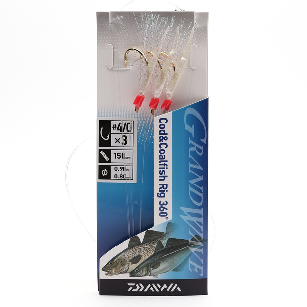 MORSKI PRZYPON DAIWA NA DORSZE I CZARNIAKI