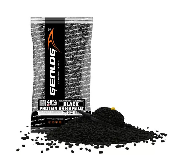 PELLET GENLOG PROTEIN BOMB - BLACK 2mm/800g