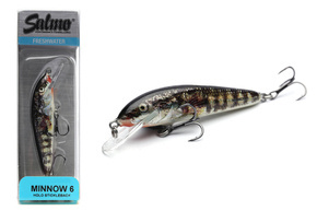 WOBLER SALMO MINNOW SINKING 6cm - HOLO STICKLEBACK