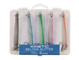 ZESTAW WAHADŁÓWEK NA BELONY KINETIC GLITTER 16g/5szt