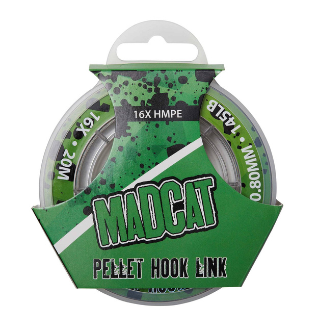 WŁOS DO PELLETU Z PLECIONKI 16x MADCAT - 0,65mm/20m