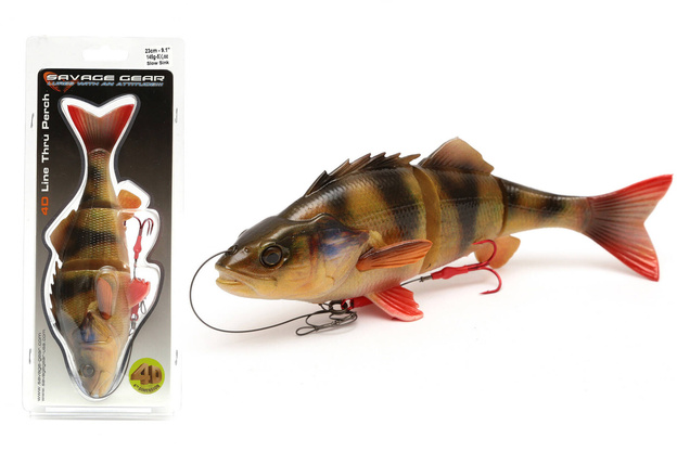 GUMA SAVAGE GEAR 4D LINE THRU PERCH - PERCH