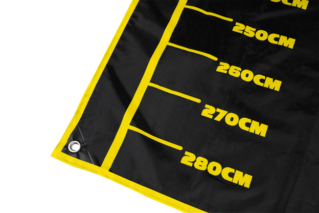 MATA SUMOWA BLACK CAT MEGA CAT MAT 300x200cm