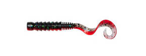 74321 - SAVAGE GEAR GUMY PRO GRUB 6,5cm - RED N BLACK
