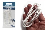WŁÓCZKA NA BELONĘ KINETIC - 10szt/WHITE
