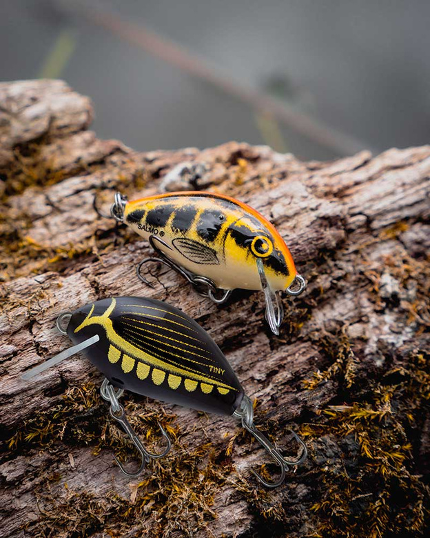 WOBLER SALMO TINY SINKING 3cm - DIVING BEETLE